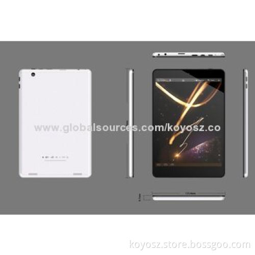 7.85-inch Android Tablet PCs with Capacitive Screen, RK316 Chip Set